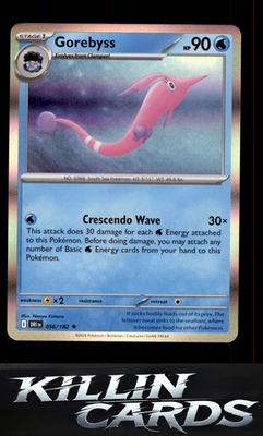 Gorebyss 056/182 Pokemon Rare SV10: Destined Rivals Card NM
