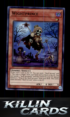 Wightprince OP25-EN004 YuGiOh Super Rare OTS Tournament Pack 25 Card NM