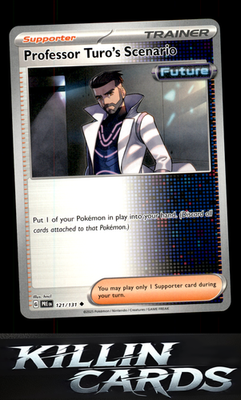 Professor Turo's Scenario 121/131 Pokemon Uncommon SV: Prismatic Evolutions Card