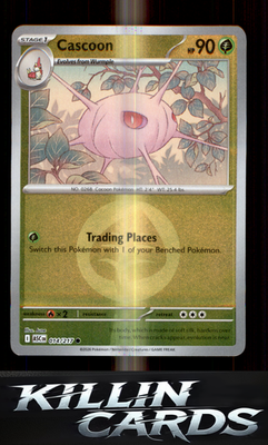 Reverse Holofoil Cascoon (Love Ball) 014/217 Pokemon Common ME: Ascended Heroes