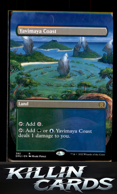 Yavimaya Coast (Borderless) 382 Magic R Dominaria United Card NM