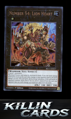 1st Edition Number 54: Lion Heart BLC1-EN037 YuGiOh Ultra Rare Battles of Legend