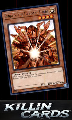 Senju of the Thousand Hands SRL-EN080 YuGiOh Rare Spell Ruler (25th Anniversary