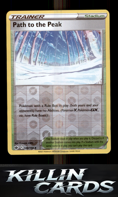Path to the Peak 148/198 Pokemon Uncommon SWSH06: Chilling Reign Card NM