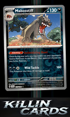 Reverse Holofoil Mabosstiff - 137/198 137/198 Pokemon Uncommon SV01: Scarlet & V