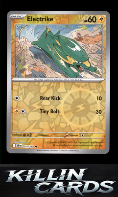Reverse Holofoil Electrike - 075/182 075/182 Pokemon Common SV10: Destined Rival