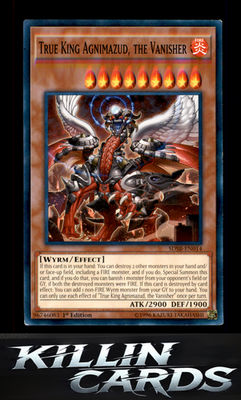 1st Edition True King Agnimazud, the Vanisher SDSB-EN014 YuGiOh Common Structure