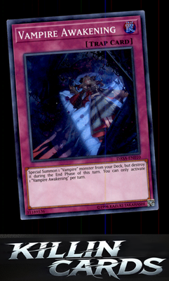 Vampire Awakening DASA-EN010 YuGiOh Super Rare Dark Saviors Card NM