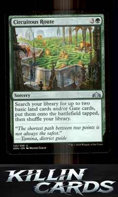 Circuitous Route 125 Magic U Guilds of Ravnica Card NM