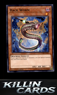 1st Edition Hack Worm COTD-EN012 YuGiOh Common Code of the Duelist Card NM