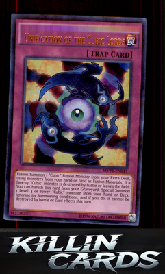 Unification of the Cubic Lords MVP1-EN045 YuGiOh Ultra Rare The Dark Side of Dim