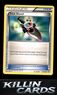 Trick Shovel 98/106 Pokemon Uncommon XY - Flashfire Card NM