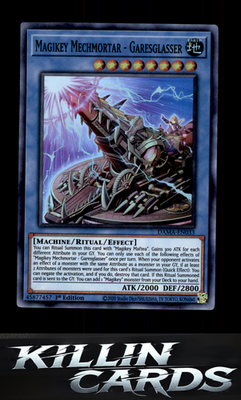 Magikey Mechmortar - Garesglasser DAMA-EN033 YuGiOh Super Rare Dawn of Majesty C