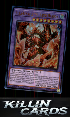 1st Edition Alba-Lenatus the Abyss Dragon MP23-EN080 YuGiOh Ultra Rare 25th Anni