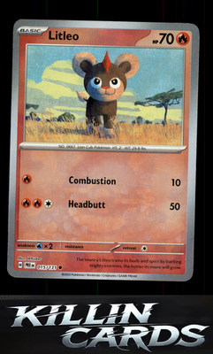 Litleo (Poke Ball Pattern) 015/131 Pokemon Common SV: Prismatic Evolutions Card
