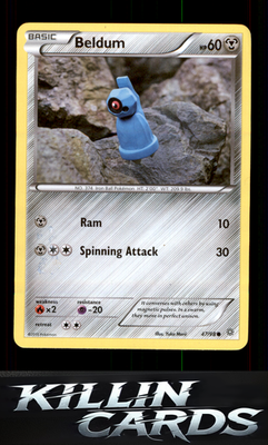 Beldum 47/98 Pokemon Common XY - Ancient Origins Card LP