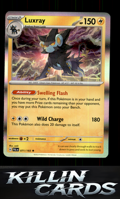 Luxray 071/193 Pokemon Rare SV02: Paldea Evolved Card NM