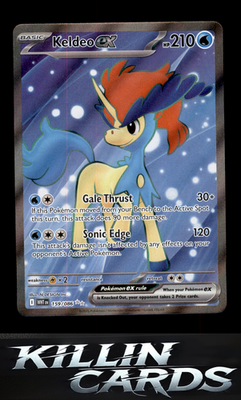 Keldeo ex - 159/086 159/086 Pokemon Ultra Rare SV: White Flare Card NM
