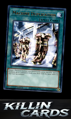 1st Edition Machine Duplication MAGO-EN140 YuGiOh Rare Maximum Gold Card NM