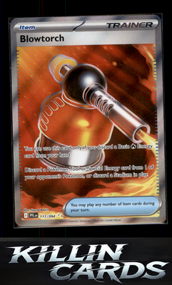Blowtorch - 117/094 117/094 Pokemon Ultra Rare ME02: Phantasmal Flames Card NM