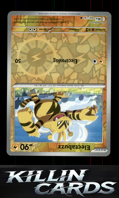 Reverse Holofoil Electabuzz 068/182 Pokemon Common SV10: Destined Rivals Card NM