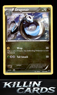 Dragonair 82/116 Pokemon Uncommon Plasma Freeze Card LP
