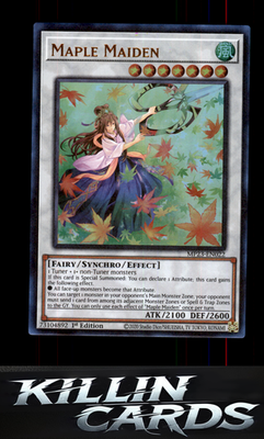 1st Edition Maple Maiden MP23-EN022 YuGiOh Ultra Rare 25th Anniversary Tin: Duel