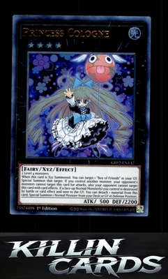 1st Edition Princess Cologne GFP2-EN137 YuGiOh Ultra Rare Ghosts From the Past: