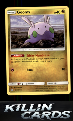 Goomy (91) 91/131 Pokemon Common SM - Forbidden Light Card NM