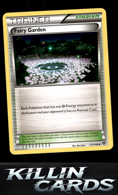Fairy Garden 117/146 Pokemon Uncommon XY Base Set Card LP