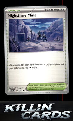 Nighttime Mine 197/217 Pokemon Uncommon ME: Ascended Heroes Card NM