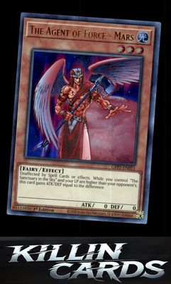 1st Edition The Agent of Force - Mars GFP2-EN051 YuGiOh Ultra Rare Ghosts From t