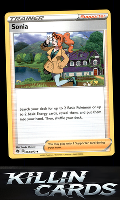 Sonia 65/73 Pokemon Uncommon Champion's Path Card NM