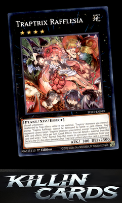 1st Edition Traptrix Rafflesia SDBT-EN039 YuGiOh Common Structure Deck: Beware o