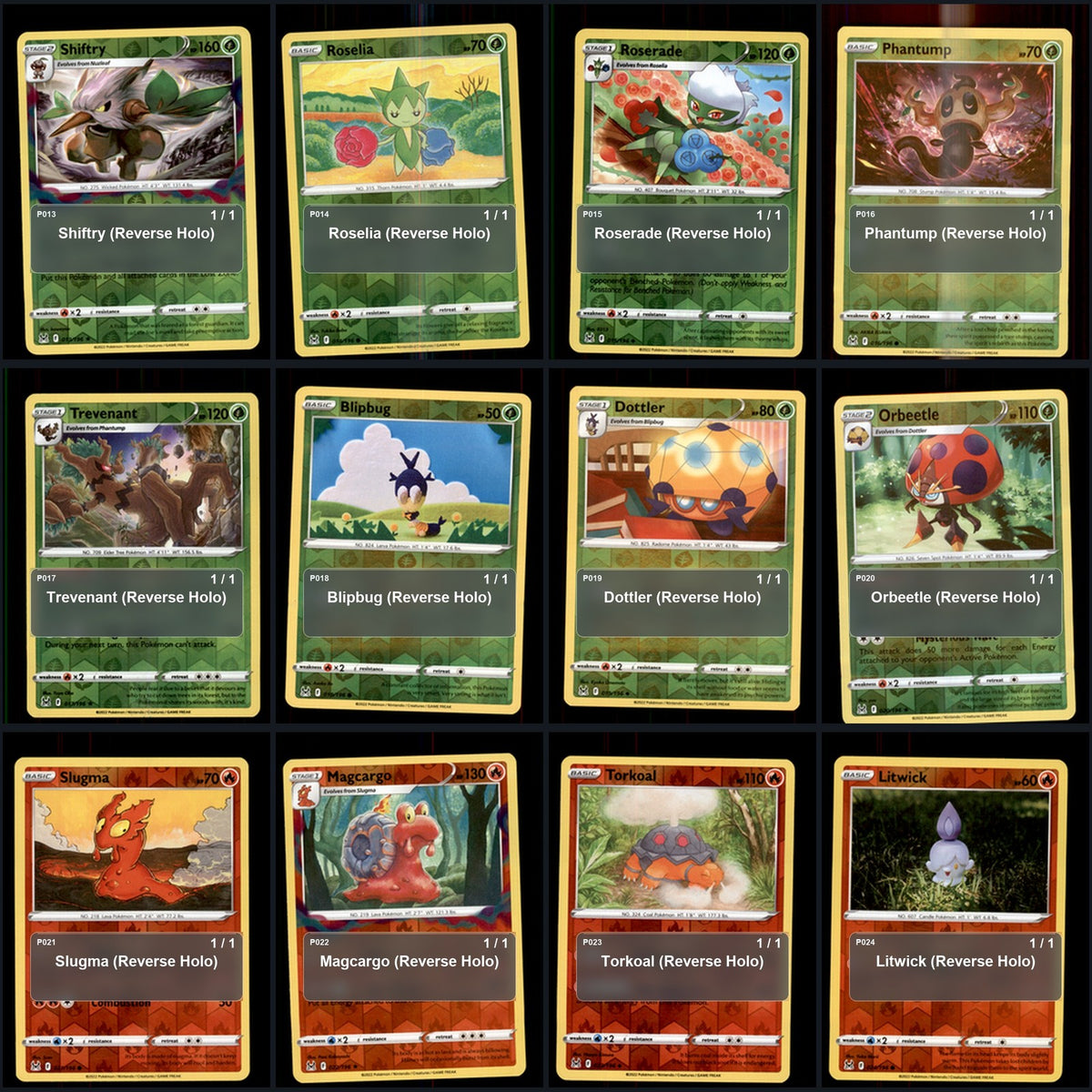 Pokemon TCG SWSH11: Lost Origin Reverse Holo Master Set 130 Reverse Holo Card