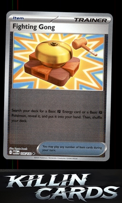 Reverse Holofoil Fighting Gong - 116/132 116/132 Pokemon Uncommon ME01: Mega Evo