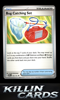 Bug Catching Set (Poke Ball Pattern) 102/131 Pokemon Uncommon SV: Prismatic Evol