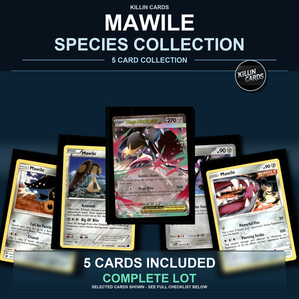 Pokemon TCG Mawile Species Collection 5 Different Cards