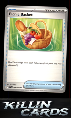 Picnic Basket 184/198 Pokemon Uncommon SV01: Scarlet & Violet Base Set Card NM