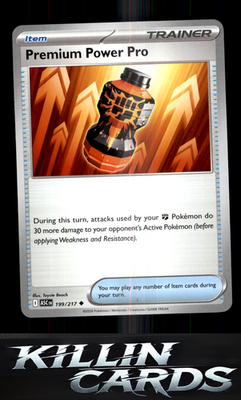 Premium Power Pro 199/217 Pokemon Uncommon ME: Ascended Heroes Card NM