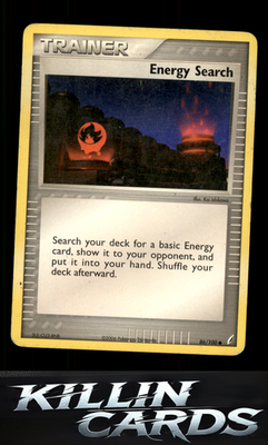 Energy Search 86/100 Pokemon Common Crystal Guardians Card LP