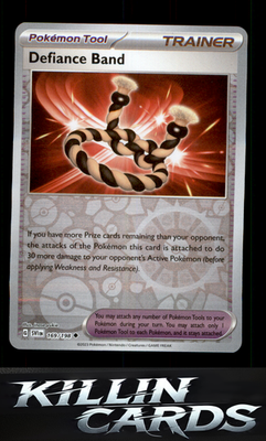 Reverse Holofoil Defiance Band 169/198 Pokemon Uncommon SV01: Scarlet & Violet B