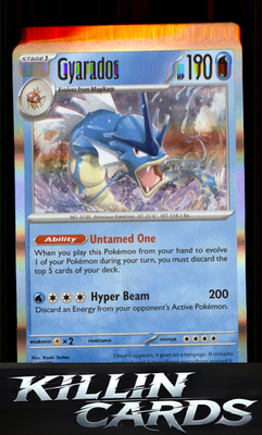 Gyarados 130/165 Pokemon Rare SV: Scarlet & Violet 151 Card NM