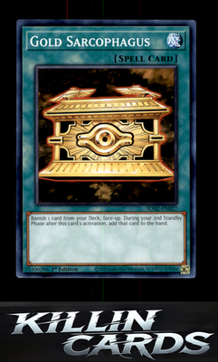 1st Edition Gold Sarcophagus SDAZ-EN027 YuGiOh Common Structure Deck: Albaz Stri
