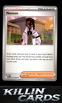 Naveen - 079/088 079/088 Pokemon Uncommon ME03: Perfect Order Card NM