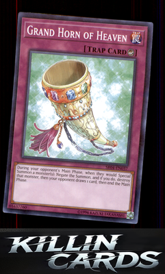 Grand Horn of Heaven SR04-EN037 YuGiOh Common Structure Deck: Dinosmasher's Fury