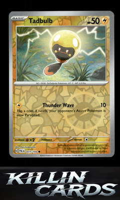 Reverse Holofoil Tadbulb - 077/193 077/193 Pokemon Common SV02: Paldea Evolved C