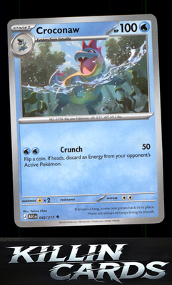Croconaw 042/217 Pokemon Uncommon ME: Ascended Heroes Card NM