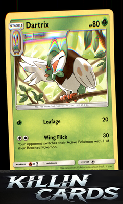 Dartrix 020/189 Pokemon Uncommon SWSH10: Astral Radiance Card NM