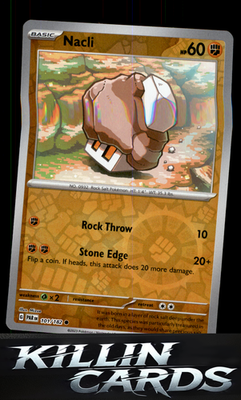 Reverse Holofoil Nacli - 101/182 101/182 Pokemon Common SV04: Paradox Rift Card
